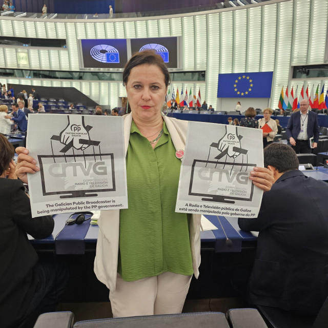 La eurodiputada del BNG, Ana Miranda.