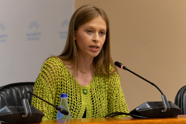 La directora xeral de Xuventude, Lara Meneses