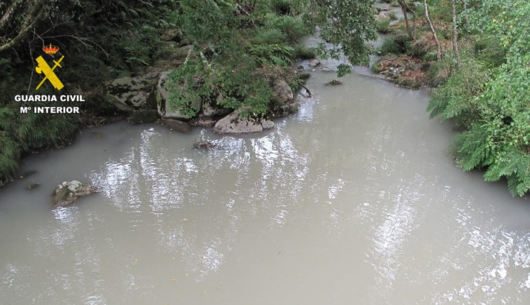 Una empresa minera investigada por vertidos al río Cerves en Ourense