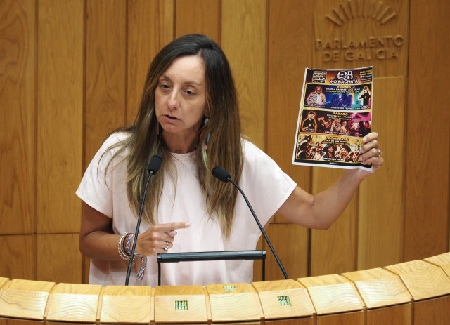 La diputada del PSdeG en el Parlamento de Galicia, Paloma Castro.