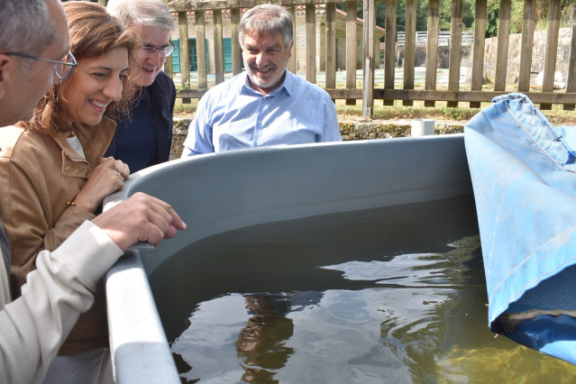 La conselleira de Medio Ambiente e Cambio Climático, Ángeles Vázquez.