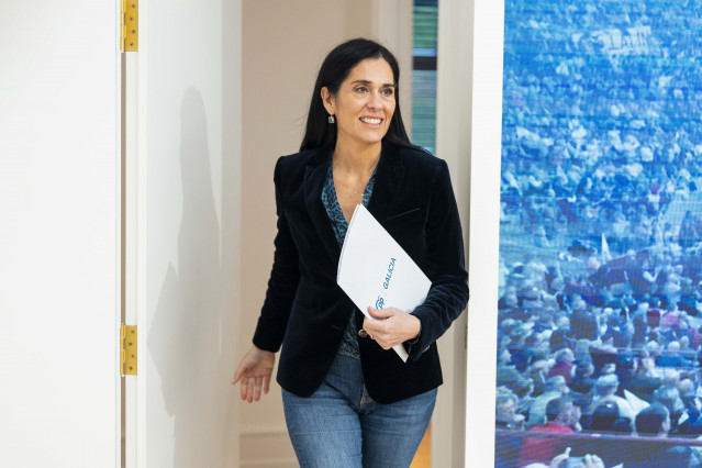 Archivo - La secretaria general del PPdeG, Paula Prado.