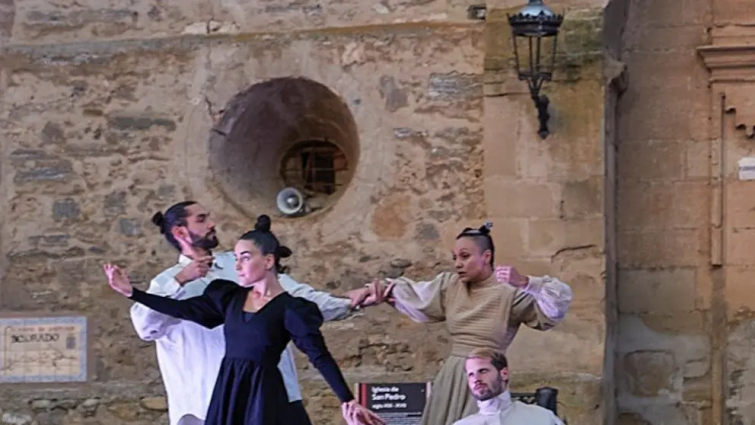 'Danza no Camiño', el festival itinerante, llega esta semana a Galicia con paradas en Sarria, Portomarín y Santiago