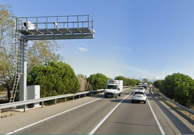 Archivo - Imagen de la carretera C-59 donde entrarán en funcionamiento dos nuevos radares de tramo