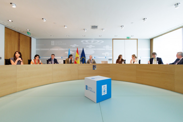 Reunión del Consello de la Xunta del 30 de junio de 2025, presidido por Alfonso Rueda.