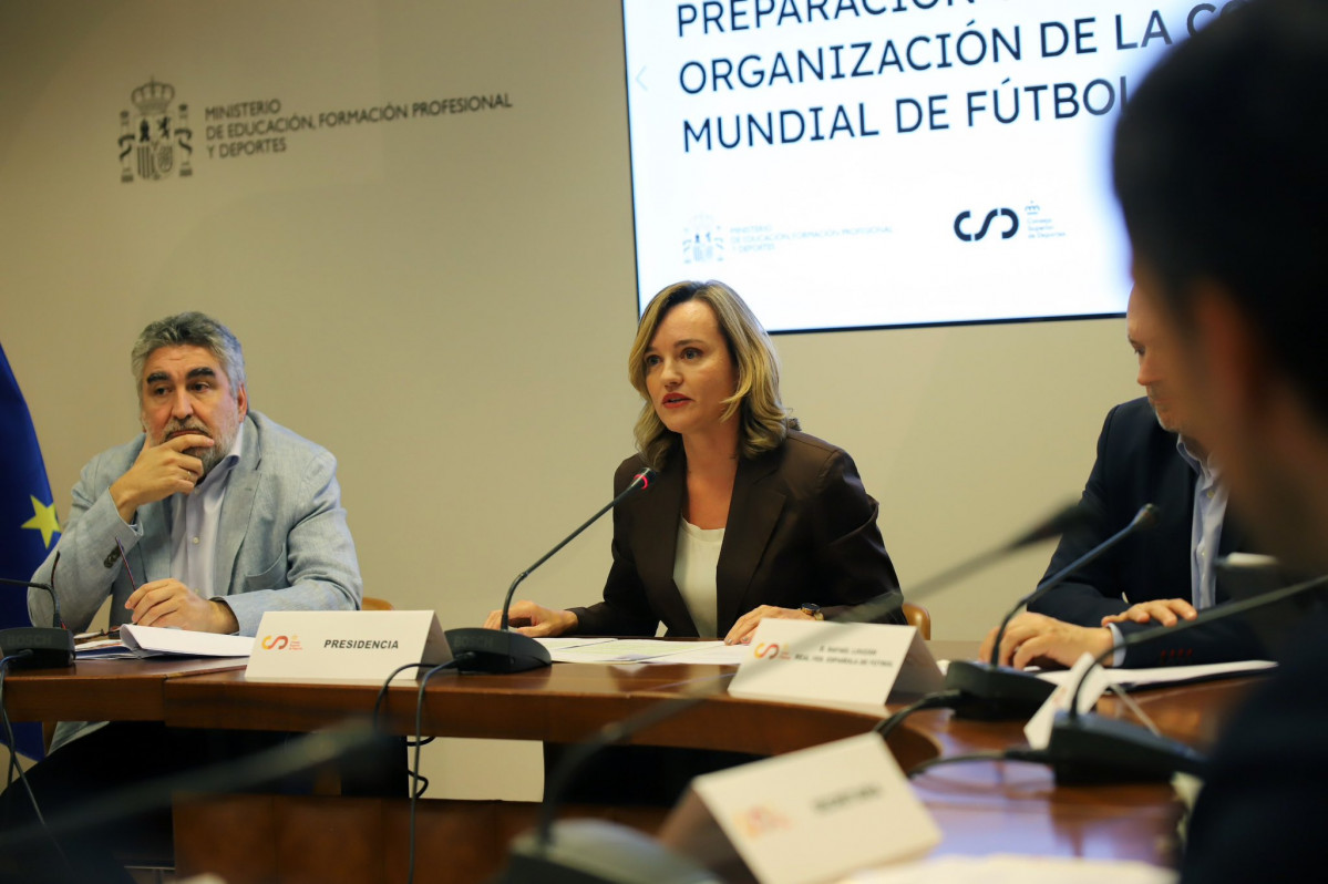 Comisiu00f3n Interministerial para preparar el Mundial de fu00fatbol de 2030