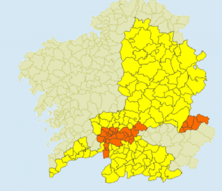 La actual ola de calor con alertas naranja en Lugo y Ourense remitirá a partir del jueves
