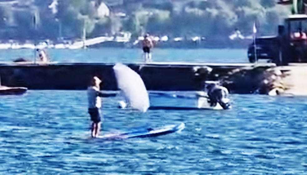 Windsurf a la gallega