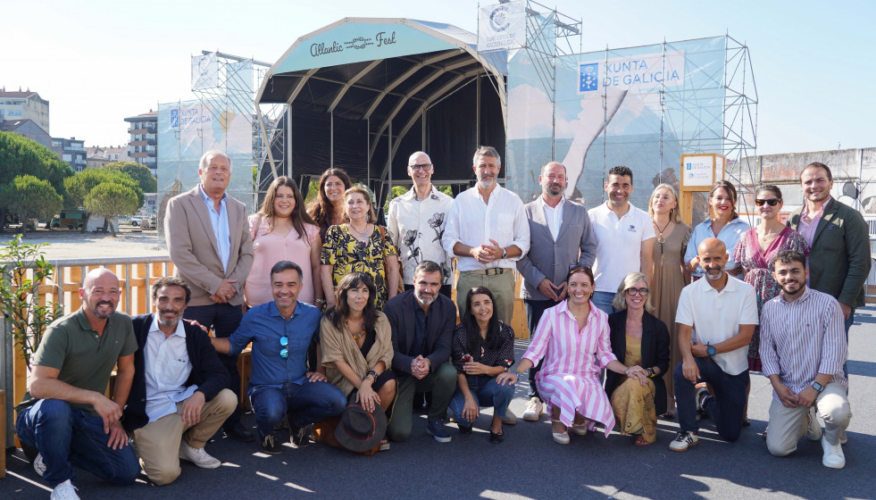 Presentación del Atlantic Fest en Vilagarcía de Arousa.