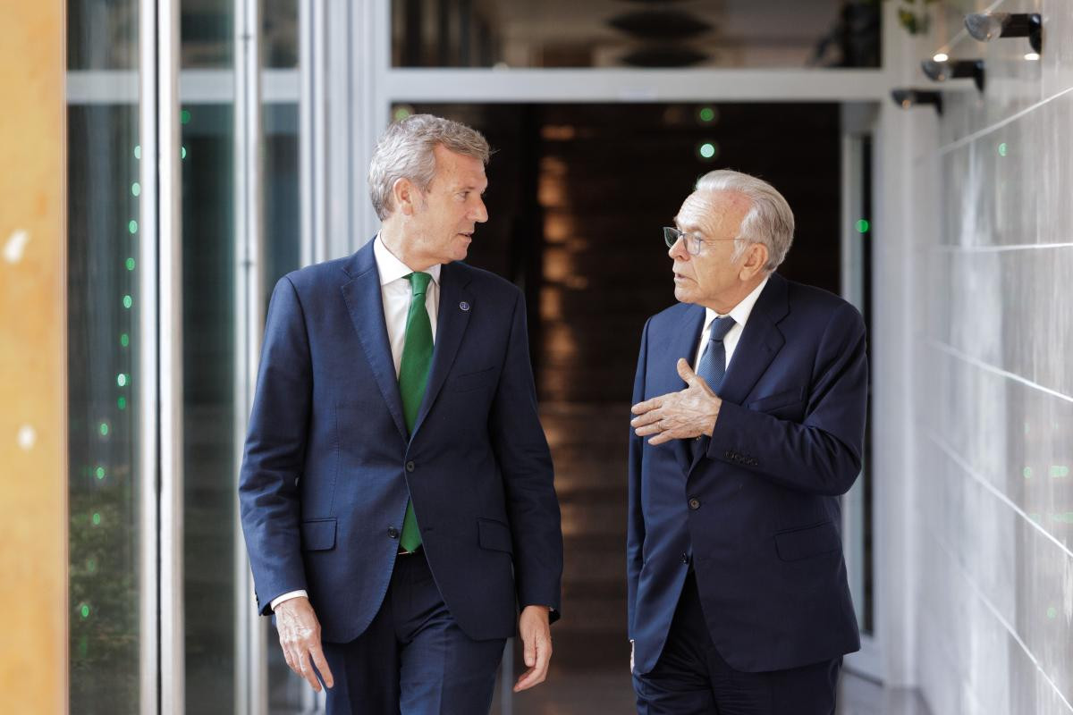 Alfonso Rueda e Isidro Fainu00e9