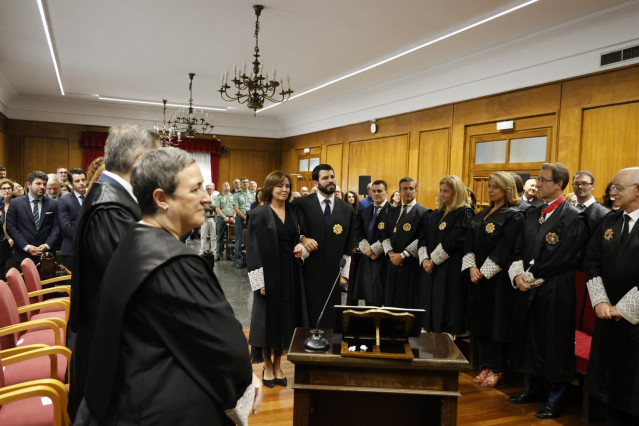 Ana María del Carmen Blanco Arce toma posesión como presidenta de la Audiencia Provincial de Ourense