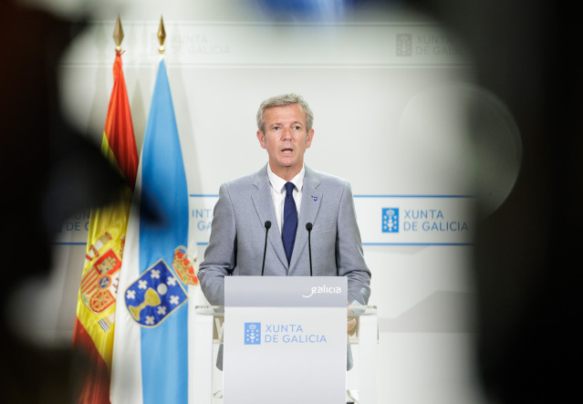 O titular do Executivo galego, Alfonso Rueda.