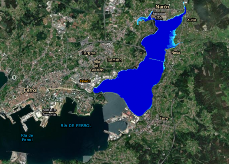 Estas son las costas de Galicia con más riesgo de inundaciones por el cambio climático según Greenpeace