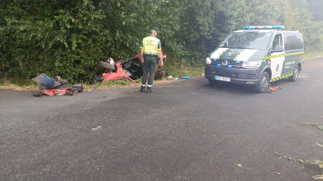 Un joven de 27 años de Viveiro muere en un accidente de tráfico en Xermade (Lugo)