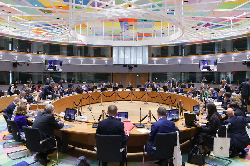 Consejo de la Uniu00f3n Europea reunido hoy en Dinamarca