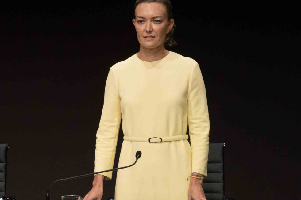 Archivo - Marta Ortega ha presidido la Junta General de Accionistas de Inditex en la sede de la compañía en Arteixo,  A Coruña, este martes