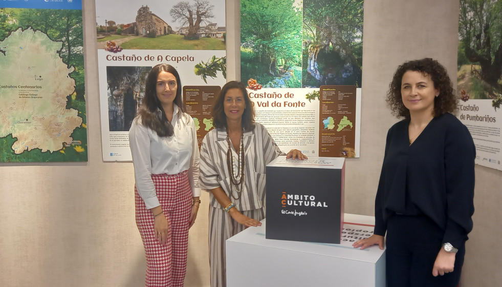 2025 07 23 Visita Marisol Díaz Mouteira Exp Toma Castaña. Galicia 2