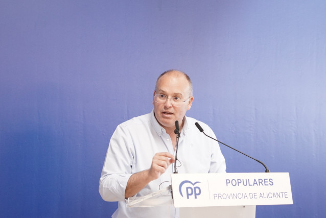 El secretario general del Partido Popular, Miguel Tellado