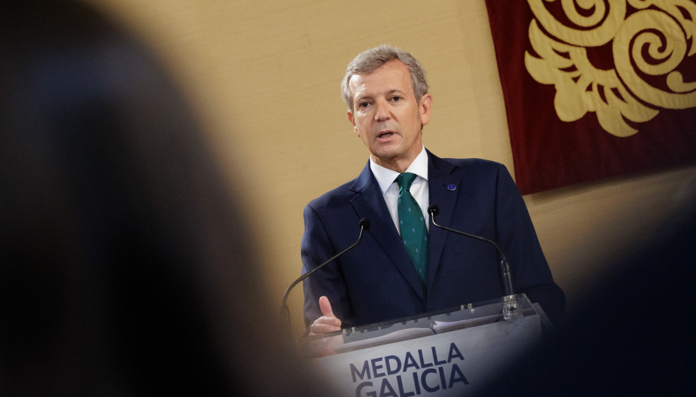 El presidente de la Xunta, Alfonso Rueda.