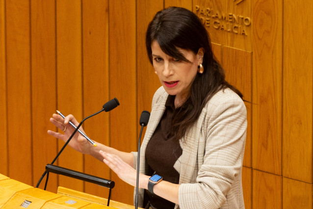 Archivo - La conselleira de Vivenda, María Martínez Allegue.