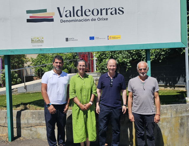 Reunión entre el PSdeG de Ourense y la Denominación de Origen Valdeorras