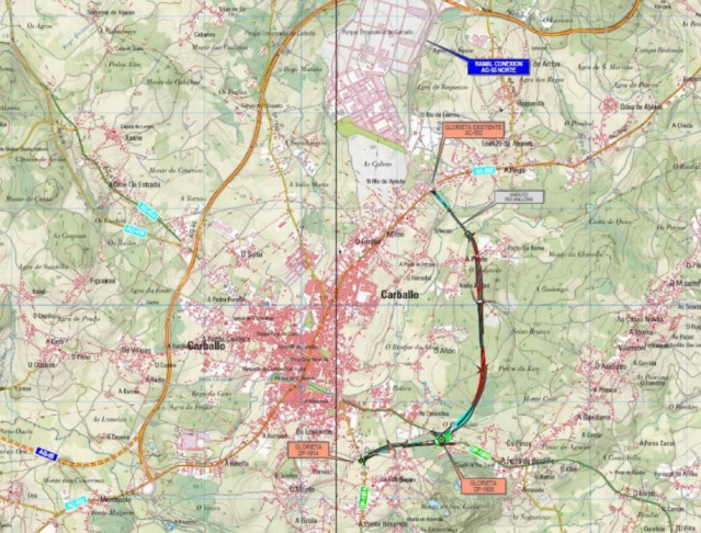 Proyecto de la variante de Carballo