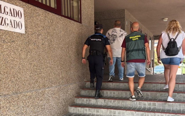 Detenido en el Juzgado de Instrucción de Xinzo de Limia en Ourense