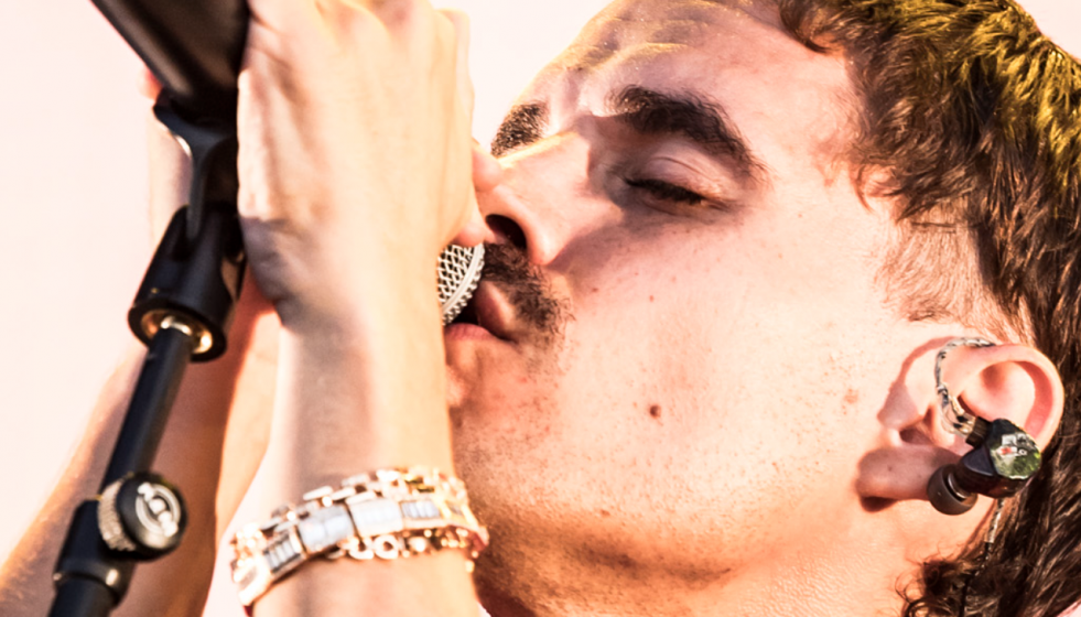 Sen Senra el viernes en el fesival Son Rias Baixas 2025 en uan foto de la organización