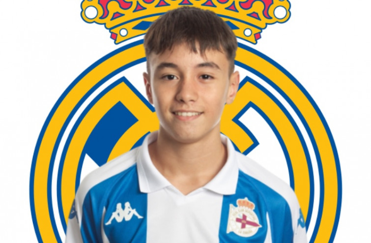 El Real Madrid arrebata al Deportivo de A Coruña a Thiago Montes de solo 14 años