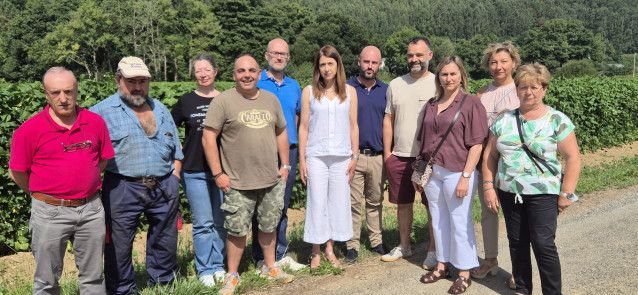 La conselleira do Medio Rural, María José Gómez