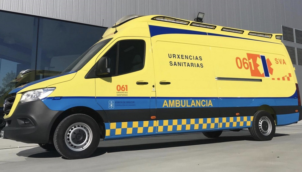 Archivo - Ambulancia del 061 Galicia