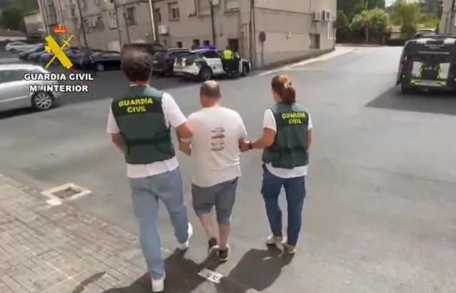 Detención de agresor sexual de Celanova