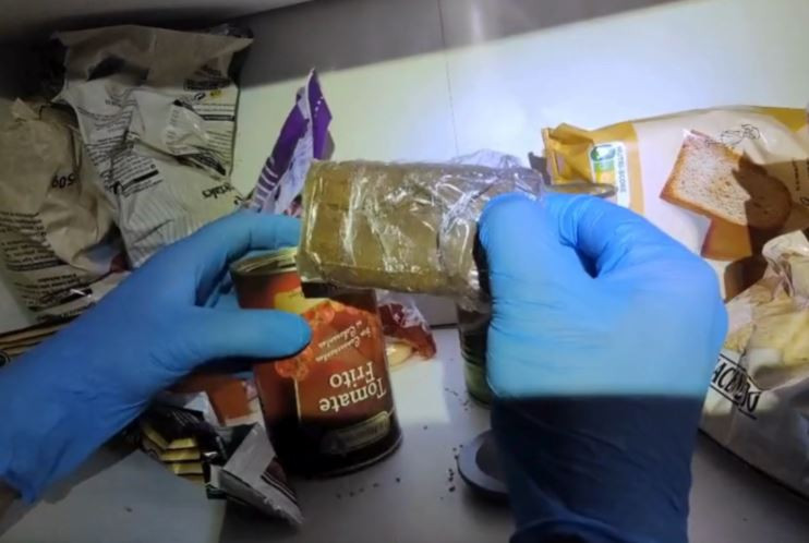 Droga incautada en Ordes