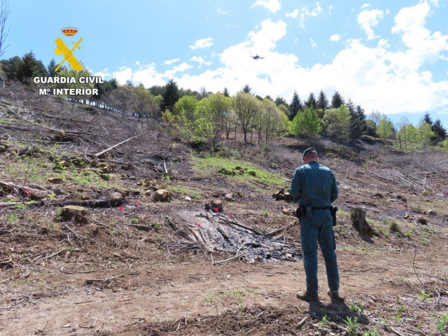 Incendios en la provincia de A Coruña