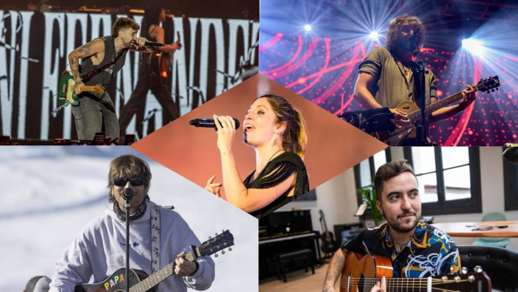 Dani Fernández y Mikel Izal cortarán la cinta inaugural del Galicia Fest en Vigo con Leire Martínez, Beret o Marlon