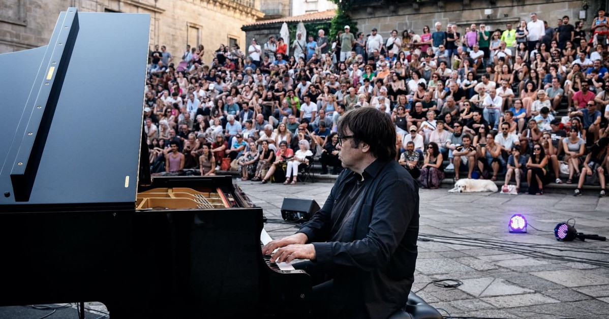 Manuel Gutiu00e9rrez de Sumrru00e1 na Quintada do Feito a Mu00e1n 2025 nunha imaxe do seu Facebook