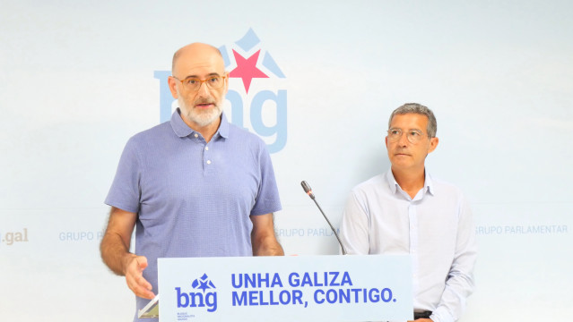 El diputado ourensano Secundino Fernández, a 19 de agosto de 2025.