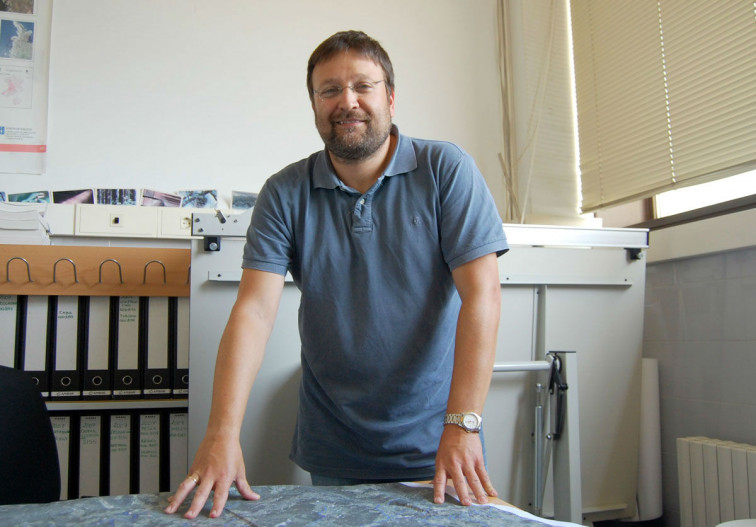 Juan Picos, profesor en la UVigo: 