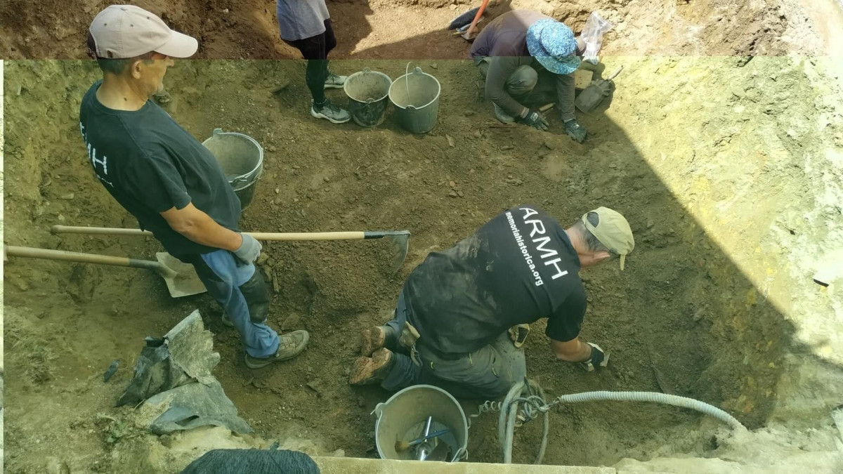 Recuperaciu00f3n fusilados en Mesu00eda