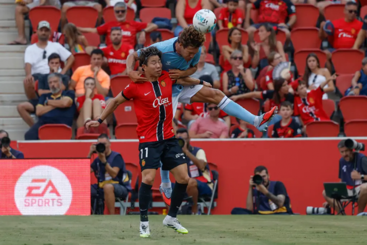 Empate del Celta con el Mallorca en la segunda jornada de la Liga
