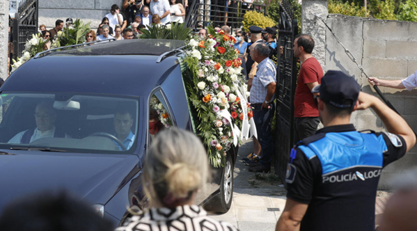 Monforte entierro policu00eda @g24noticiasu00e7