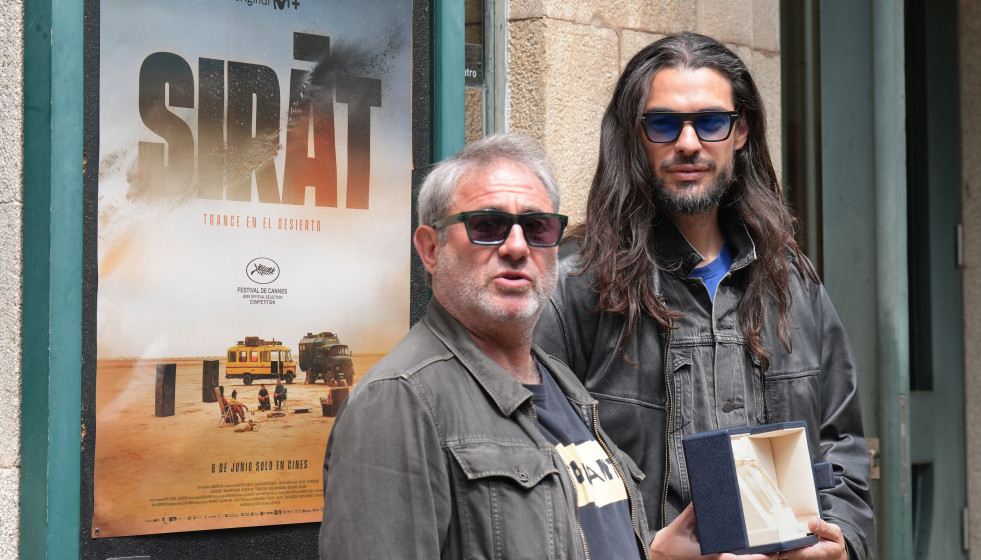 Archivo - El director de la película 'Sirât', Oliver Laxe, ofrece una rueda de prensa, a 26 de mayo de 2025, en Santiago de Compostela. Foto de archivo.