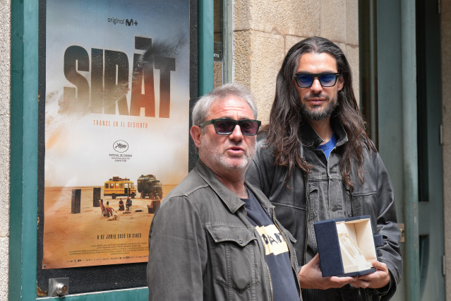 Archivo - El director de la película 'Sirât', Oliver Laxe, ofrece una rueda de prensa, a 26 de mayo de 2025, en Santiago de Compostela. Foto de archivo.