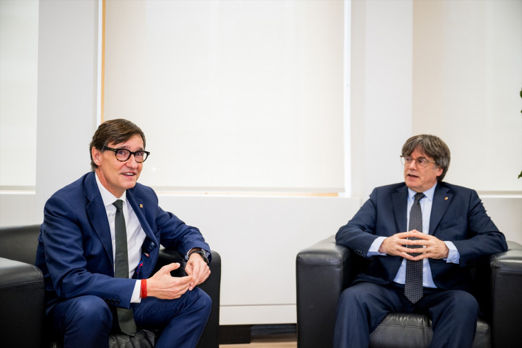 Illa y Puigdemont, solos ante el peligro, se ven las caras en Bruselas