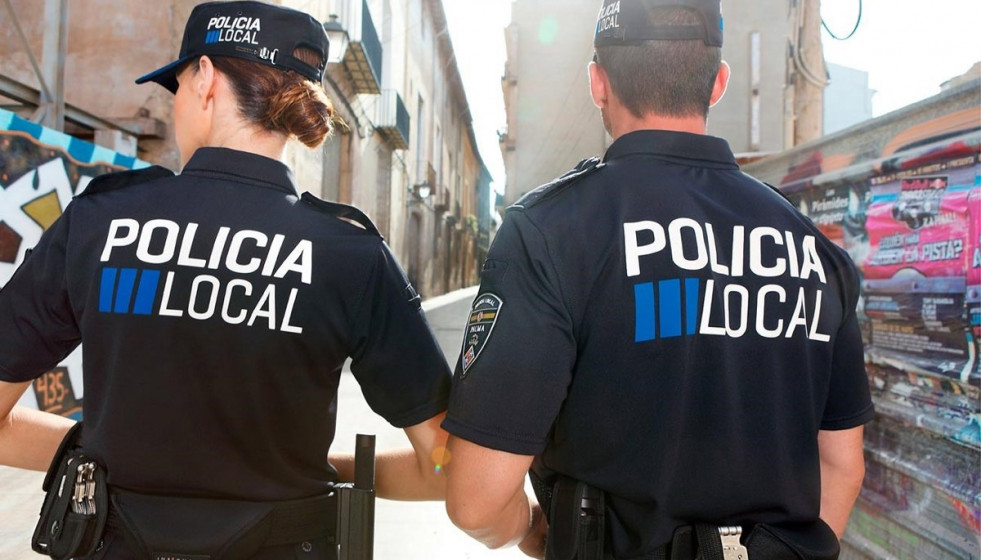 Policía local foto se archivo