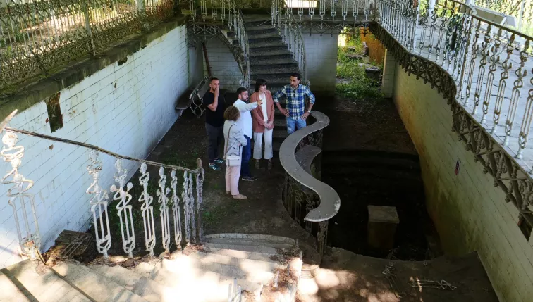 Velorio para salvar la Fonte de Troncoso en Mondariz-Balneario
