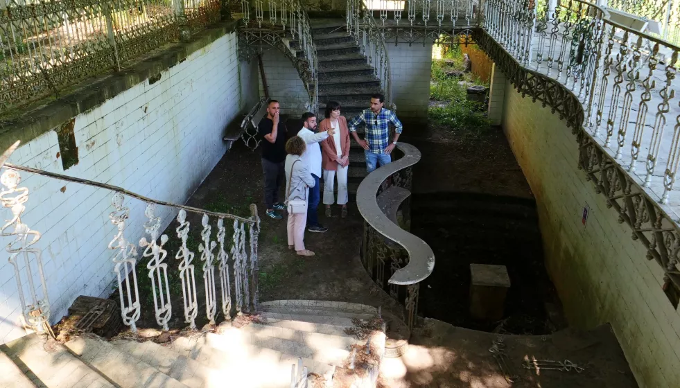 Fonte do Troncoso en mayo de 2025 durante una vista de Ana Pontón