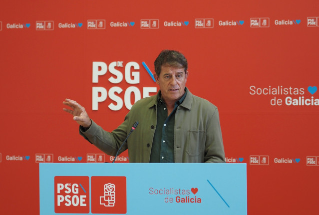 El secretario xeral del PSdeG, José Ramón Gómez Besteiro