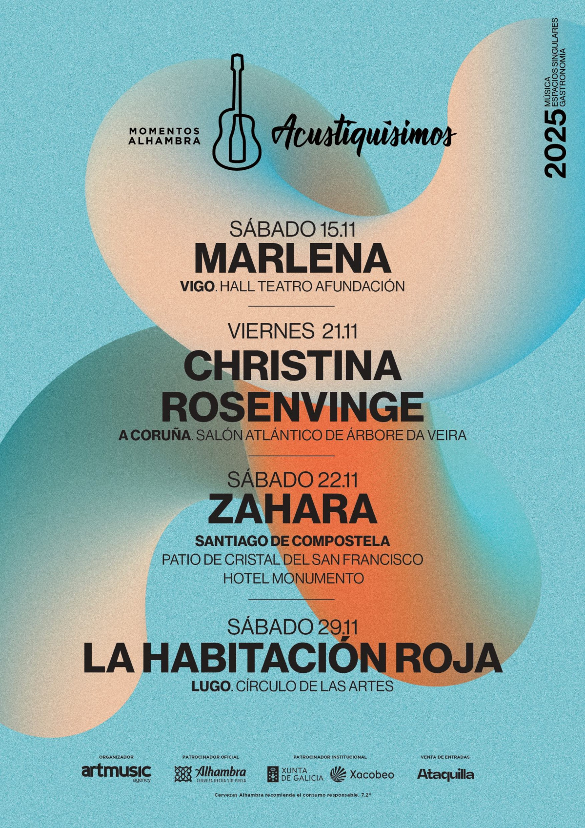 Cartel MMAcustiquisimos 2025