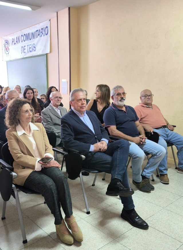 Visita del conselleiro de Sanidade, Antonio Gómez Caamaño, al Plan Comunitario de Teis, en Vigo, a 4 de septiembre de 2025.